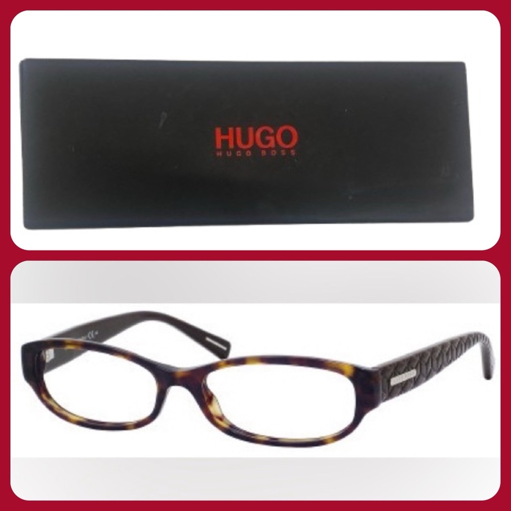 Hugo Boss 0419 Authentic Ladies Glasses Frames Tortoishelle & Brown + Case